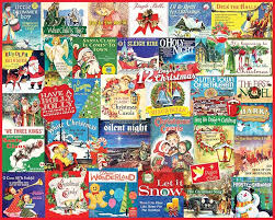 Christmas Carols Collage Jigsaw Puzzle
