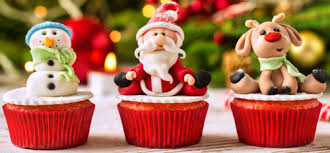 Christmas Cupcake Trio Jigsaw Puzzle