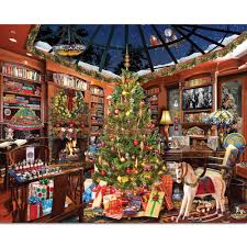 Christmas Eve Scene Jigsaw Puzzle