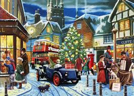 Christmas Streets Jigsaw Puzzle