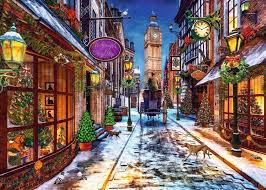 Christmastime London Jigsaw Puzzle