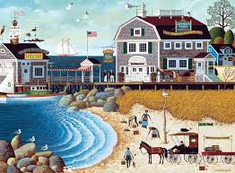 Clammers at Hodges – Charles Wysocki Puzzles Jigsaw