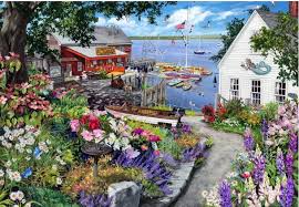 Coastal Cottage Jigsaw Puzzle 2