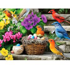 Colorful Birds Jigsaw Puzzle 2