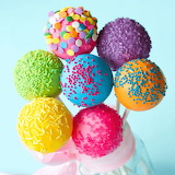 Desenhos de Colorful Cake Pops Jigsaw Puzzle 2 para colorir