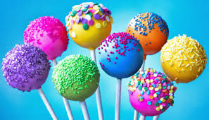 Desenhos de Colorful Cake Pops Jigsaw Puzzle para colorir