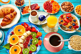 Colorful Continental Breakfast Jigsaw Puzzle