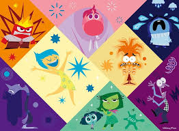 Colorful Disney Inside Out 2 Jigsaw Puzzle