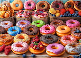 Colorful Donut Jigsaw Puzzle 4