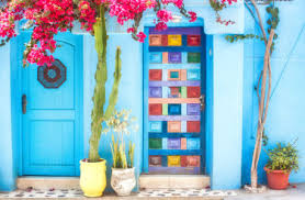 Colorful Door Jigsaw Puzzle