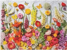 Colorful Floral Jigsaw Puzzle