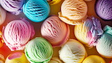Colorful Ice Cream Balls Jigsaw Puzzle