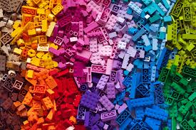 Colorful Legos Jigsaw Puzzle