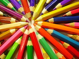 Colorful Rainbow Pencils Jigsaw Puzzle