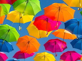 Colorful Umbrellas Jigsaw Puzzle 2