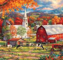 Desenhos de Country Blessings – Chuck Pinson Puzzles Jigsaw para colorir