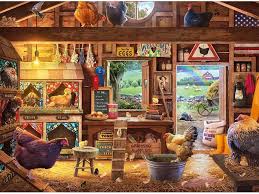 Country Ladies Jigsaw Puzzle