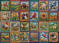 Country Life Crochet Jigsaw Puzzle