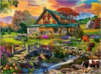 Desenhos de Country Life Jigsaw Puzzle para colorir