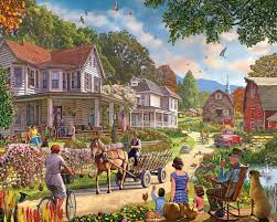 Country Weekend Jigsaw Puzzle
