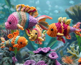 Crochet Aquarium Jigsaw Puzzle