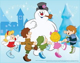 Dancing with Snowman Jigsaw Puzzle