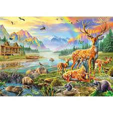 Deer Lake Jigsaw Puzzle