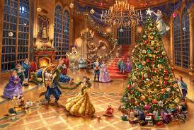 Disney Beauty and The Beast Christmas Jigsaw Puzzle