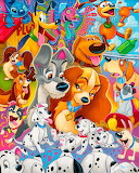 Disney Dogs Jigsaw Puzzle
