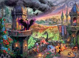 Disney Maleficent – Thomas Kinkade Puzzles Jigsaw