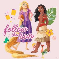 Disney Princess Rapunzel and Moana Jigsaw Puzzle