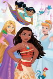 Disney Princess Wallpaper Jigsaw Puzzle 2