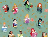 Desenhos de Disney Princess Wallpaper Jigsaw Puzzle para colorir