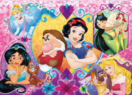 Disney Princess with Their Friends Jigsaw Puzzle