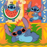 Disney Stitch Aloha Jigsaw Puzzle