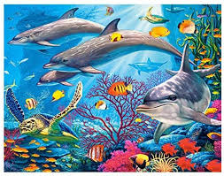 Dolphin Ocean Tour Jigsaw Puzzle