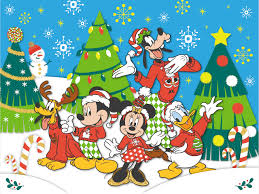 Donald, Mickey, Pluto – Disney Wallpaper Jigsaw Puzzle