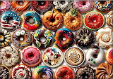 Donuts Delicious Jigsaw Puzzle 2