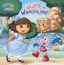 Desenhos de Dora in Wonderland Jigsaw Puzzle para colorir