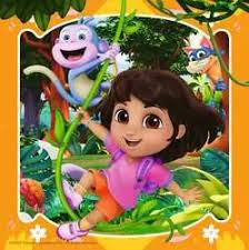 Dora The Explorer In Forest Jigsaw Puzzle