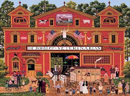 Dr. Bonkley’s Family – Charles Wysocki Puzzles Jigsaw