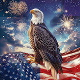 Eagle Flag Jigsaw Puzzle