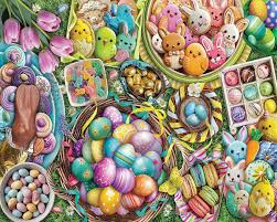 Easter Holiday Collage Jigsaw Puzzle