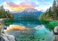 Eibsee Lake Landscape Jigsaw Puzzle