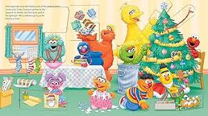 Desenhos de Elmo’s Merry Christmas Jigsaw Puzzle para colorir