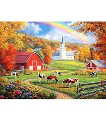 Farm Cow Jigsaw Puzzle