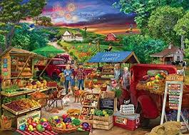 Farmer’s Market Country Bumpkin Jigsaw Puzzle
