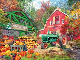 Desenhos de Farmer’s Market Jigsaw Puzzle 4 para colorir