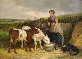 Feeding the Calves Jigsaw Puzzle