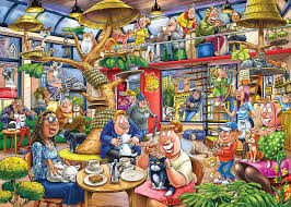 Feline Frenzy Cat Jigsaw Puzzle